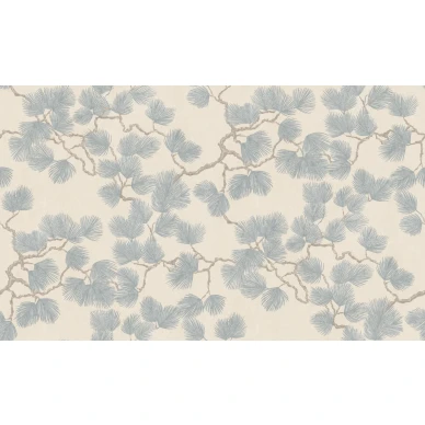 S10489 Pine Mural Misty Blue Sandberg Wallpaper product image
