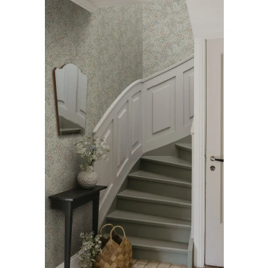 S10494 Simon Misty Blue Sandberg Wallpaper interior1 image