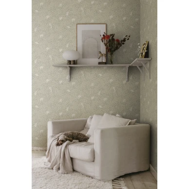 S10497 Simon Sandstone Sandberg Wallpaper interior1 image