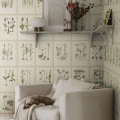 S10508 Botanica Oat Sandberg Wallpaper interior3