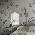 S10519 Josefine Blue Sandberg Wallpaper interior1