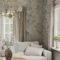 S10521 Lovisa Mural Blue Sandberg Wallpaper interior1
