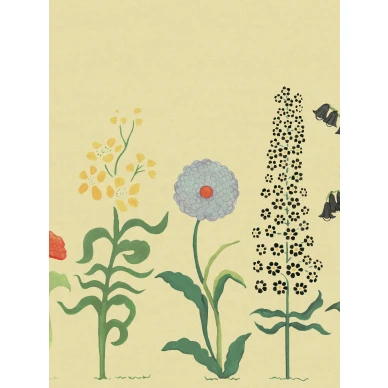 9565W Hollyhock Closeup image