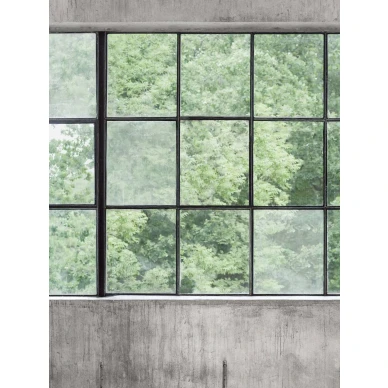 9514W ConcreteWallWindows Closeup image