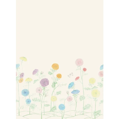 9564W SummerAster PatternImage image