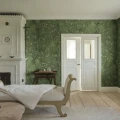 S10585 Ottilia Green Sandberg Wallpaper interior1