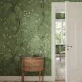 S10585 Ottilia Green Sandberg Wallpaper interior3