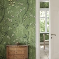 S10585 Ottilia Green Sandberg Wallpaper interior4