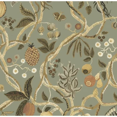 S10578 Tree of Life Mural Sage Green Sandberg Wallpaper product image