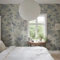 S10595 Celeste Mural Blue Sandberg Wallpaper interior1