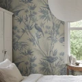 S10595 Celeste Mural Blue Sandberg Wallpaper interior2