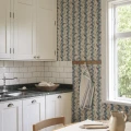 S10612 Beatrice Blue Sandberg Wallpaper interior2