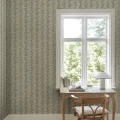 S10613 Beatrice Light Green Sandberg Wallpaper interior2