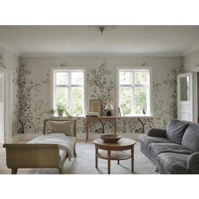 S10587 Eleonora Green Sandberg Wallpaper interior1 image