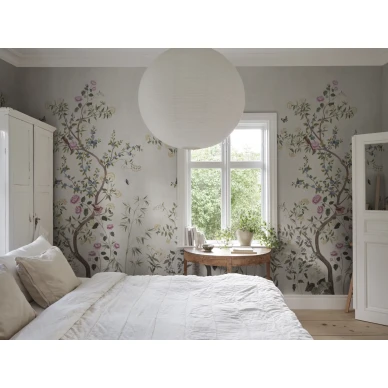 S10587 Eleonora Green Sandberg Wallpaper interior3 image