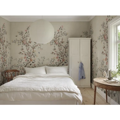 S10588 Eleonora Misty Blue Sandberg Wallpaper interior1 image