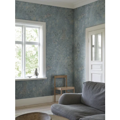 S10603 Juni Light Blue Sandberg Wallpaper interior3 image