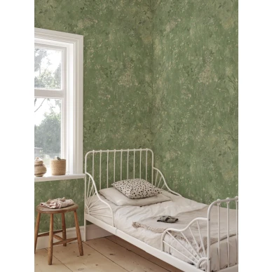 S10605 Juni Green Sandberg Wallpaper interior2 image