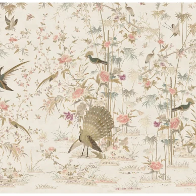 S10415 Chinoiserie Garden Eggshell Sandberg Wallpaper product image