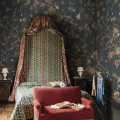S10416 Chinoiserie Garden Dark Blue Sandberg Wallpaper interior2