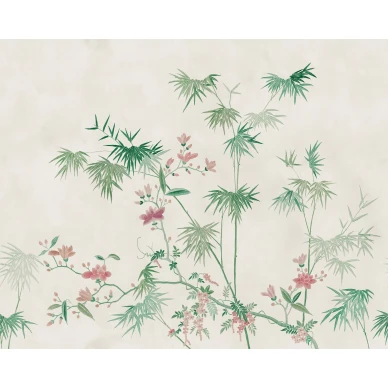 S10420 Bamboo Grove Green Sandberg Wallpaper product image