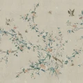 S10426 Bloom Gray Sandberg Wallpaper product