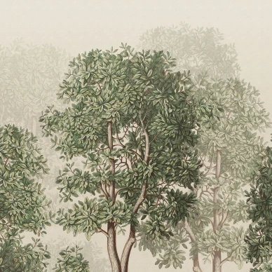 S10637 Charles Mural Green Sandberg Wallpaper product image