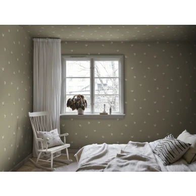S10626 Frida Olive Green Sandberg Wallpaper interior1 2100x1575 2e28f879 d7c2 4ca9 b9c8 06b762762775 image