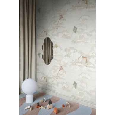 S10645 Bonnie and Kites Sand Sandberg Wallpaper interior1 1403x2100 065f2c0f 7c9d 439f b764 ee383a872ac7 image