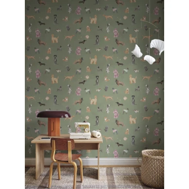 S10705 Taiga and Friends Green Sandberg Wallpaper interior2 1545x2100 f5d8f134 4c59 4d5a b8f1 02a57a06ff1b image