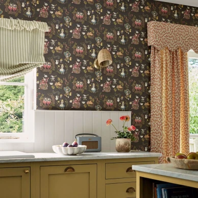 DDIW217285 1 SAW0190 01 SANDERSON Alice In Wonderland WALLPAPER a8df image
