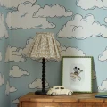 DDIW217292 2 SAW0197 01 SANDERSON Mickey In The Clouds WALLPAPER 924b