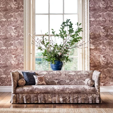 DHIP217478 1 SAW0227 01 SANDERSON Highgrove Toile WALLPAPER bdd1 image