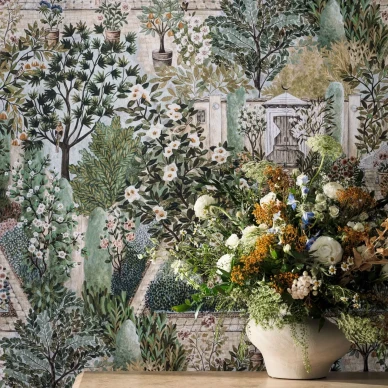 DHIP217518 2 SAW0224 01 SANDERSON Carpet Garden WALLPAPER c548 image