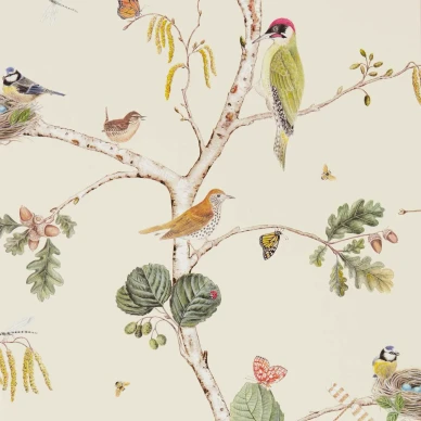 Woodland Chorus Cream Multi image