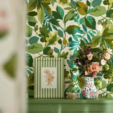 DABW217223 1 SAW0183 01 SANDERSON Robins Wood WALLPAPER 53d4 image