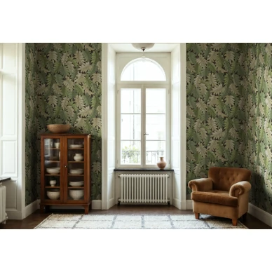 R21685 Swirling Fern Green Rebel Walls interior1 image