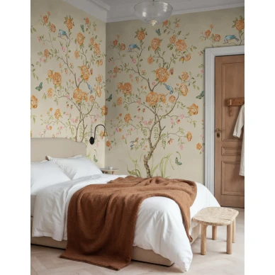 R21649 Chinoiserie Botanics Yellow Rebel Walls interior1 image