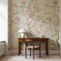 R21650 Chinoiserie Botanica Pink Rebel Walls interior1