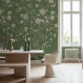 R21652 Chinoiserie Botanica Green Rebel Walls interior1