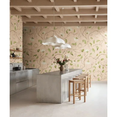 R21666 Soft Vines Pink Rebel Walls interior1 image