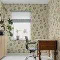 R22058 Timeless Flora Beige Rebel Walls interior4 kopio