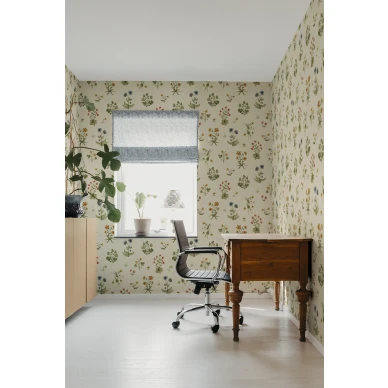 R22058 Timeless Flora Beige Rebel Walls interior4 kopio image