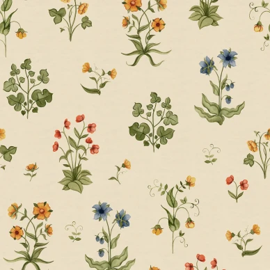 R22058 Timeless Flora Beige Rebel Walls product kopio image