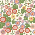 9171 HappyHollyhocks Closeup
