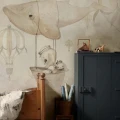72 Flying Whale Wallpaper Mrs Mighetto White6 768x1152