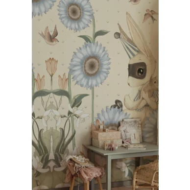 Sunflowers for Gittan Wallpaper BLUE3 768x1152 image
