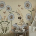 Sunflowers for Gittan Wallpaper BLUE6 768x512