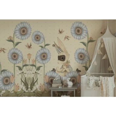 Sunflowers for Gittan Wallpaper BLUE6 768x512 image