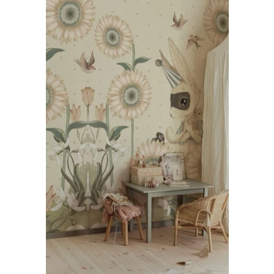 Sunflowers for Gittan Wallpaper PINK5 800x1200 image